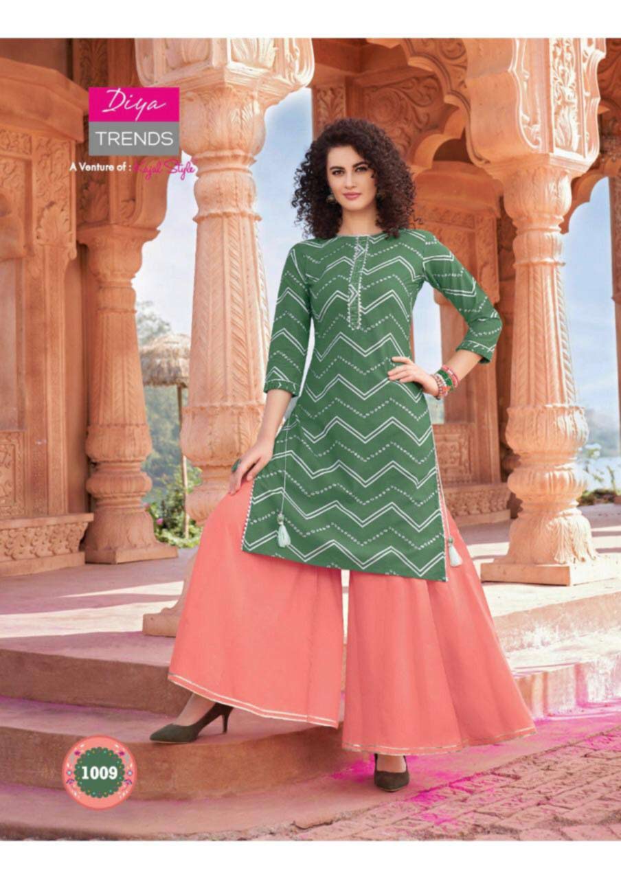 Bandhej Vol-1 Cotton Rayon Wholesale Kurti Bandhej Vol-1 Cotton Rayon Wholesale Kurti